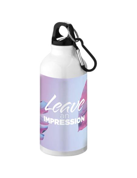 Botella de 400 ml de aluminio con mosquetón N80200001