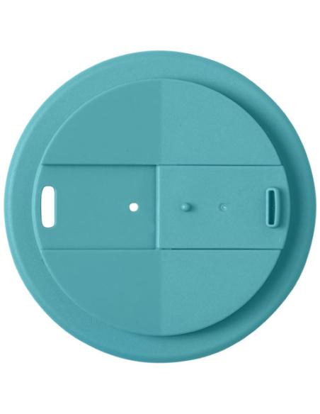 Vaso reciclado de 250 ml con tapa antigoteo N80554012