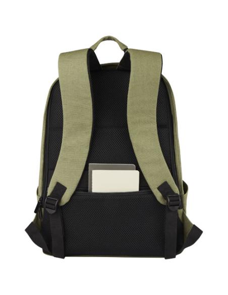 Mochila antirrobo de 18 L para portátil de 15,6" de lona reciclada GRS N06776021