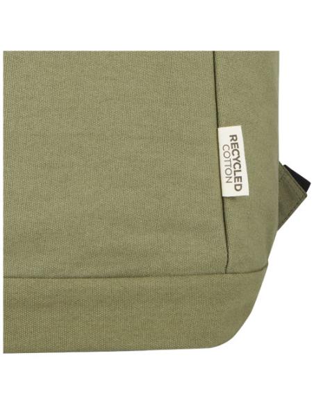 Mochila antirrobo de 18 L para portátil de 15,6" de lona reciclada GRS N06776021