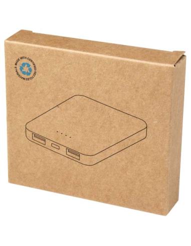 Batería externa tipo C de plástico reciclado de 5000 mAh N55383421