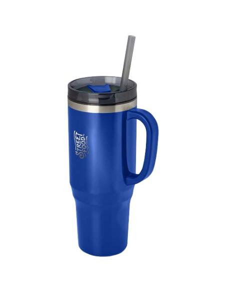 Vaso térmico con pajita de 1200 ml con certificado RCS N35108001