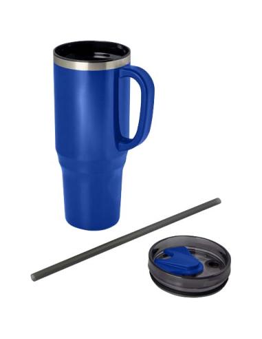 Vaso térmico con pajita de 1200 ml con certificado RCS N35108001