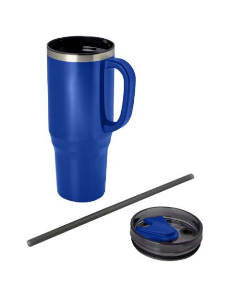 Vaso térmico con pajita de 1200 ml con certificado RCS N35108001