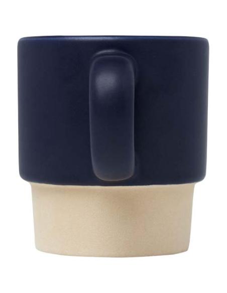 Taza de espresso apilable de 130 ml con fondo de arcilla N55508001