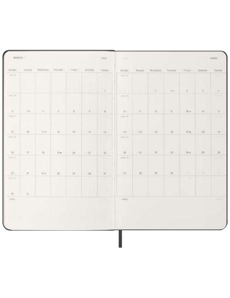 Agenda semanal de 12 meses L horizontal con tapa dura N09149701