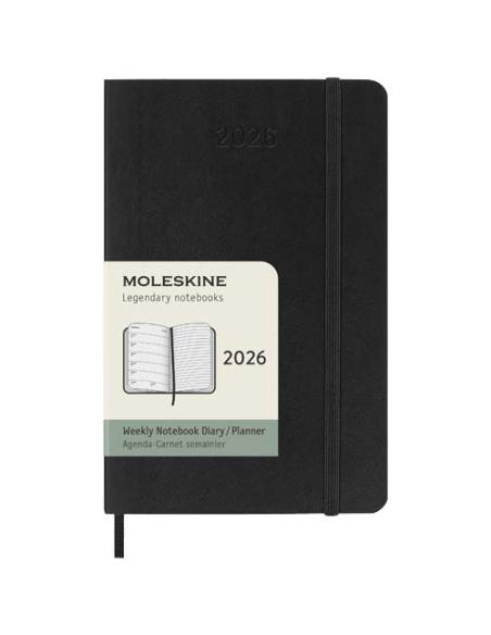 Agenda semanal de bolsillo de 12 meses con tapa blanda N09949701