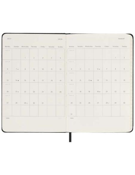 Agenda diaria de bolsillo de 12 meses con tapa dura N09649701