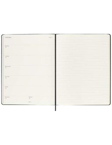 Agenda semanal XL de 12 meses con tapa dura N09059701