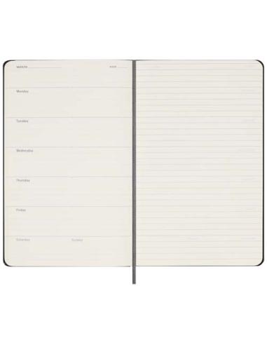 Agenda semanal L con tapa dura sin fecha N09259701