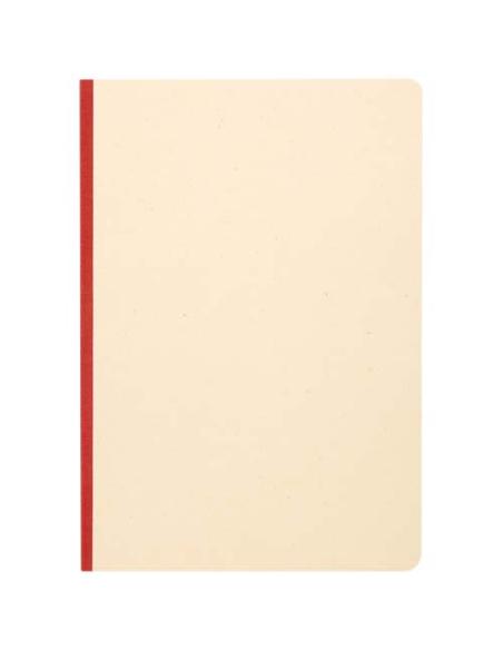 Libreta A5 de tapa blanda de RPET y caña de azúcar N12521601