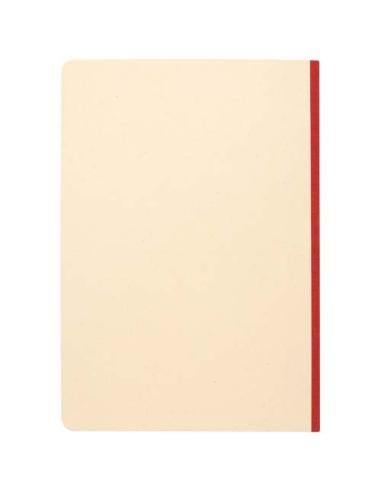 Libreta A5 de tapa blanda de RPET y caña de azúcar N12521601