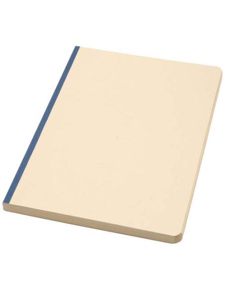 Libreta A5 de tapa blanda de RPET y caña de azúcar N25521601