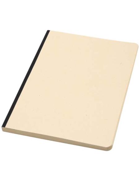 Libreta A5 de tapa blanda de RPET y caña de azúcar N09521601