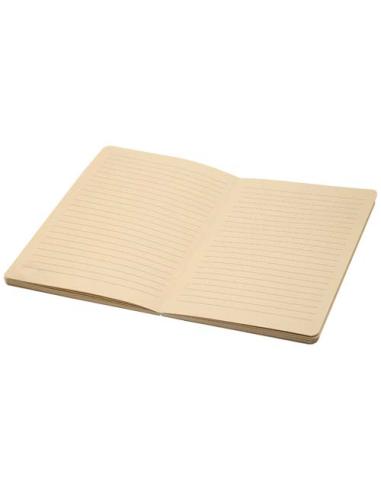 Libreta A5 de tapa blanda de RPET y caña de azúcar N09521601