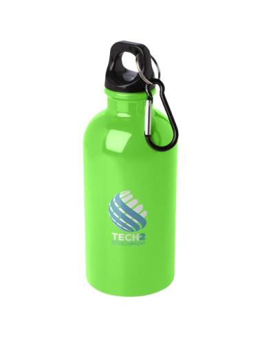 Bidón de 400 ml de acero inoxidable con certificado RCS con mosquetón N36068001