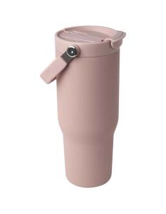 Vaso con aislamiento al vacío de cobre de acero inoxidable reciclado certificado RCS de 900 ml y con tapa de doble función N1046