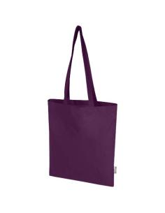 Bolsa Tote de 7 L de algodón reciclado de 140 g/m² con certificado GRS N10067021
