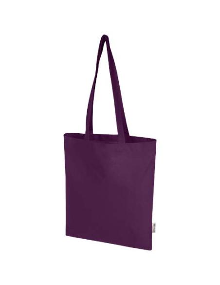 Bolsa Tote de 7 L de algodón reciclado de 140 g/m² con certificado GRS N73067021