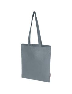Bolsa Tote de 7 L de algodón reciclado de 140 g/m² con certificado GRS N10067021
