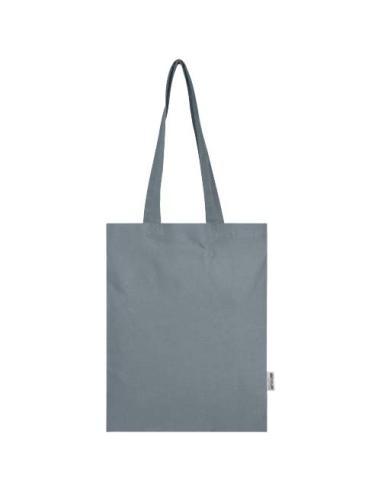 Bolsa Tote de 7 L de algodón reciclado de 140 g/m² con certificado GRS N28067021
