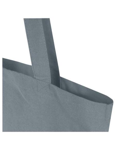 Bolsa Tote de 7 L de algodón reciclado de 140 g/m² con certificado GRS N28067021