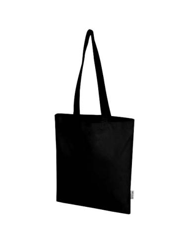 Bolsa Tote de 7 L de algodón reciclado de 140 g/m² con certificado GRS N09067021
