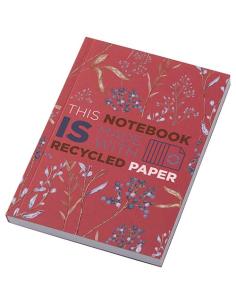 Libreta A6 de tapa blanda con 100 hojas de papel reciclado N20262012