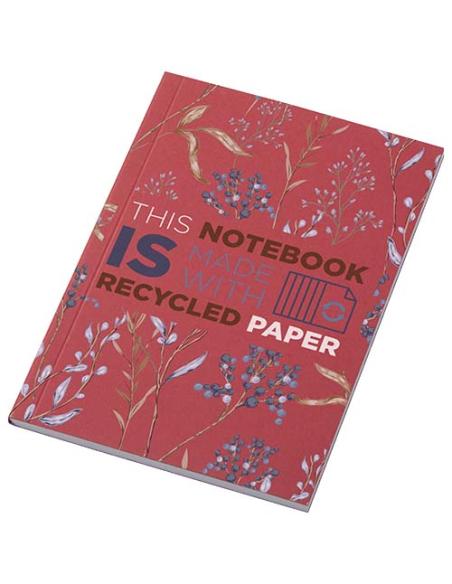 Libreta A6 de tapa blanda con 50 hojas de papel reciclado N12362012