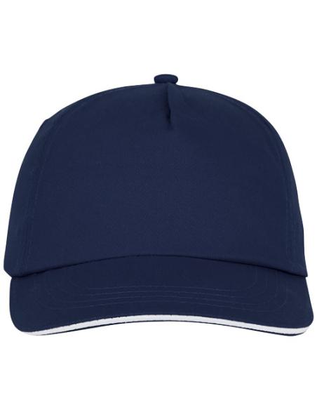 Gorra de 5 paneles con ribete N09486683