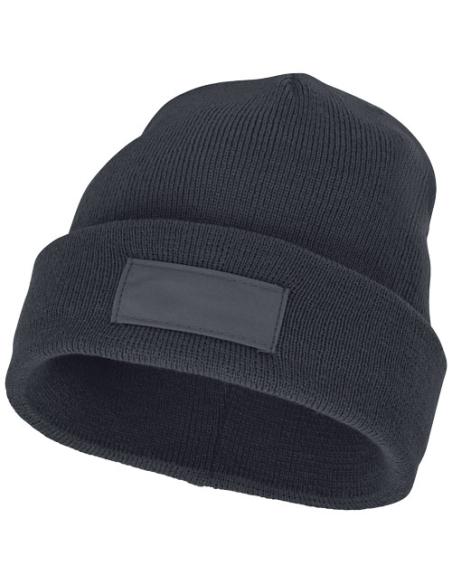 Gorro de lana con parche N09867683