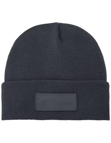 Gorro de lana con parche N09867683