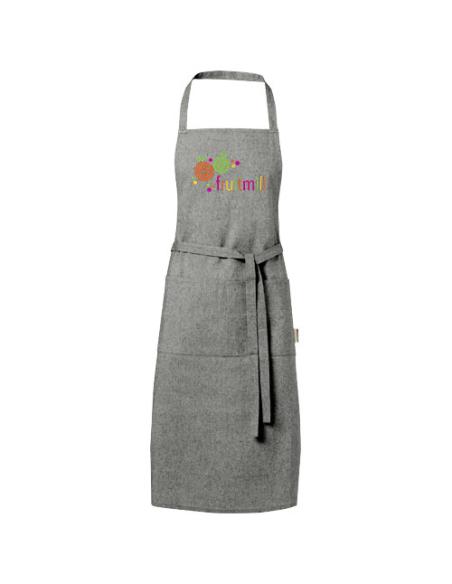 Delantal de algodón reciclado de 200 g/m² N09831311