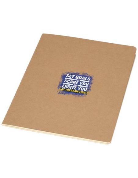 Libreta kraft A5 con páginas rayadas N60189701