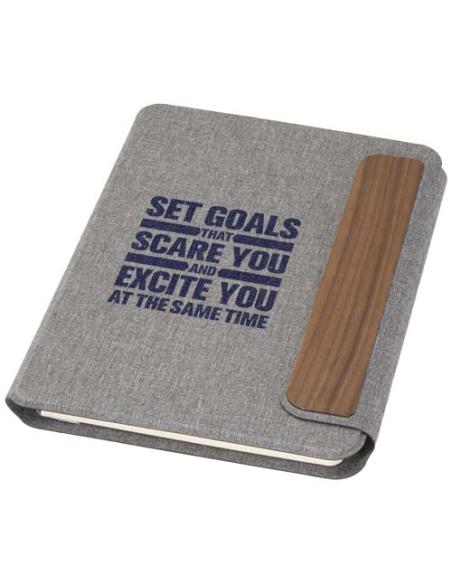 Cartera A5 de material reciclado con certificado RCS N28399701