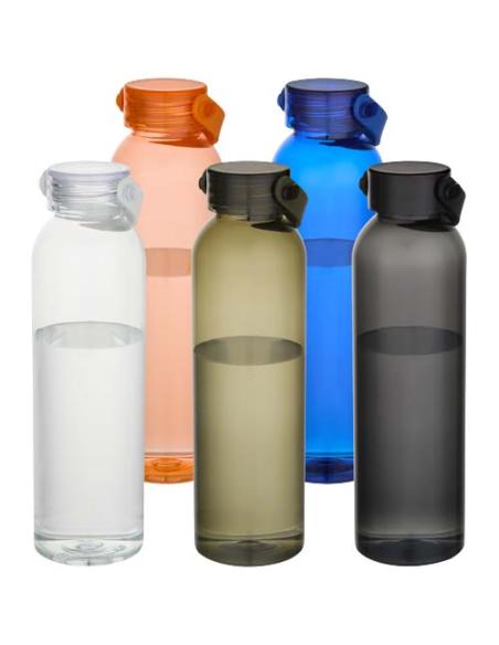 Botella de 630 ml de plástico reciclado con certificado RCS N09638001