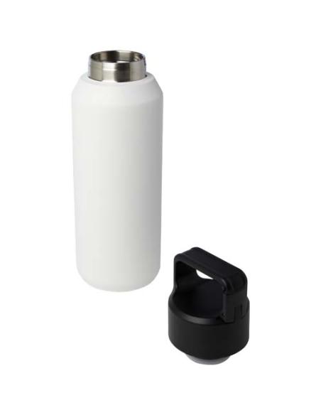 Botella de 600 ml con aislamiento al vacío de cobre en acero inoxidable reciclado con certificado RCS N10148001