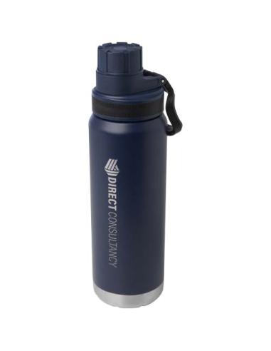 Botella de 700 ml con aislamiento de cobre en acero inoxidable reciclado con certificado RCS N55248001