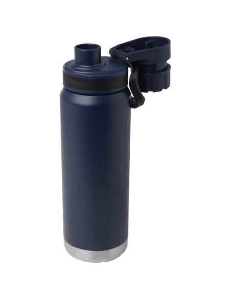 Botella de 700 ml con aislamiento de cobre en acero inoxidable reciclado con certificado RCS N55248001