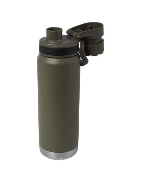 Botella de 700 ml con aislamiento de cobre en acero inoxidable reciclado con certificado RCS N46248001