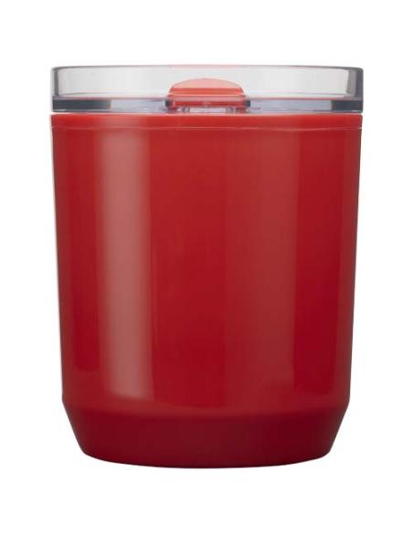 Vaso de doble pared de plástico reciclado de 180 ml N12258001