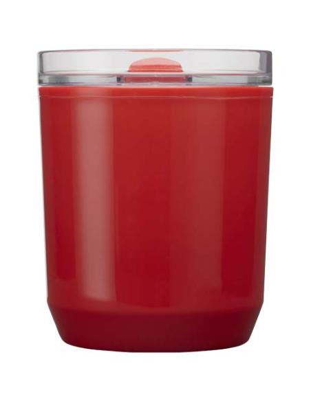 Vaso de doble pared de plástico reciclado de 180 ml N12258001