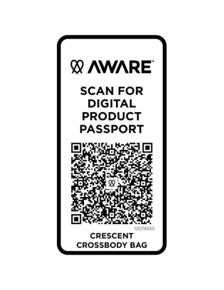 Bolso cruzado de material reciclado Aware™ de 500 g/m² N55547021