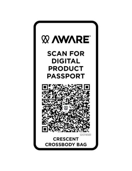 Bolso cruzado de material reciclado Aware™ de 500 g/m² N16547021