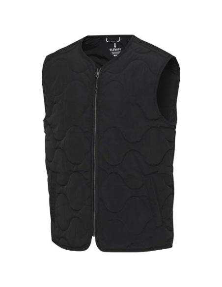 Chaleco acolchado unisex de material reciclado con certificado GRS N00977493