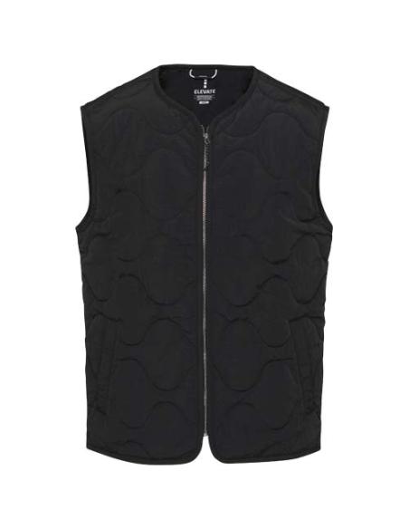 Chaleco acolchado unisex de material reciclado con certificado GRS N00977493