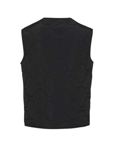 Chaleco acolchado unisex de material reciclado con certificado GRS N00977493