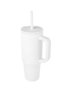 Vaso con aislamiento de 900 ml con certificado RCS y pajita de silicona N10768001