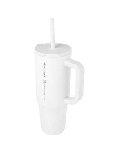 Vaso con aislamiento de 900 ml con certificado RCS y pajita de silicona N10768001