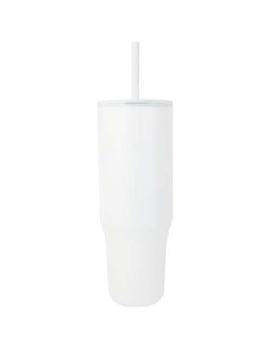 Vaso con aislamiento de 900 ml con certificado RCS y pajita de silicona N10768001